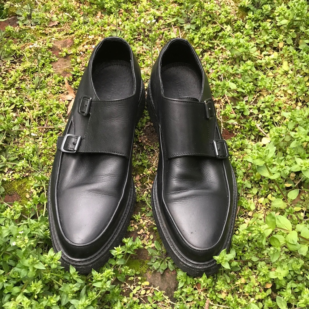 Allsaints size 42 Beautiful Black Creeper Shoes